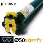Motor SOMFY JET vía cable semiautomático 10NM/17