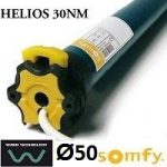 Motor SOMFY HELIOS vía cable semiautomático 30NM/17