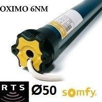 Motor Somfy OXIMO vía radio RTS 6/17