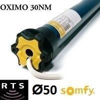 Motor Somfy OXIMO vía radio RTS 30/17