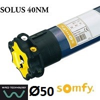 Motor persiana SOMFY SOLUS vía cable 40NM/12