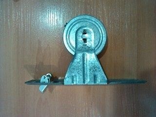 Recogedor de empotrar metálico