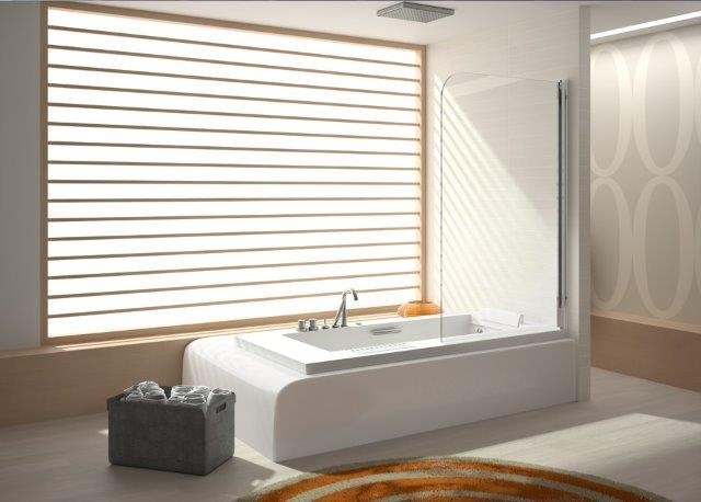 Mampara abatible de baño Serie 300(TR570)