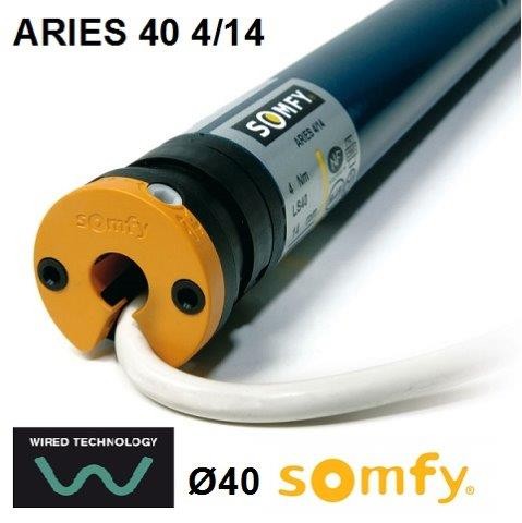Motor Somfy ARIES 40 4/14 vía cable