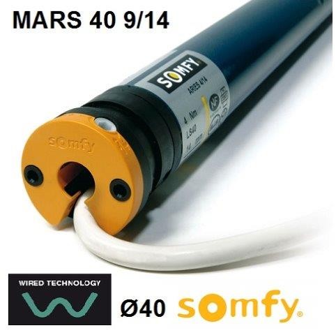 Motor Somfy MARS 40 9/14 vía cable