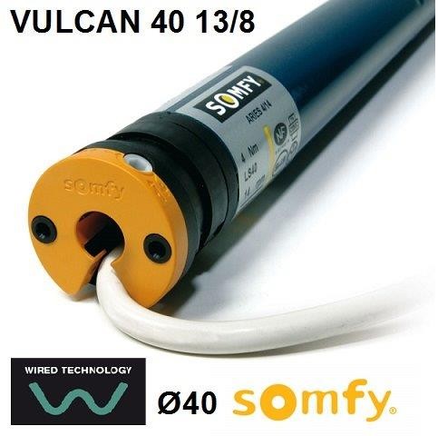 Motor Somfy VULCAN 40 13/8 vía cable